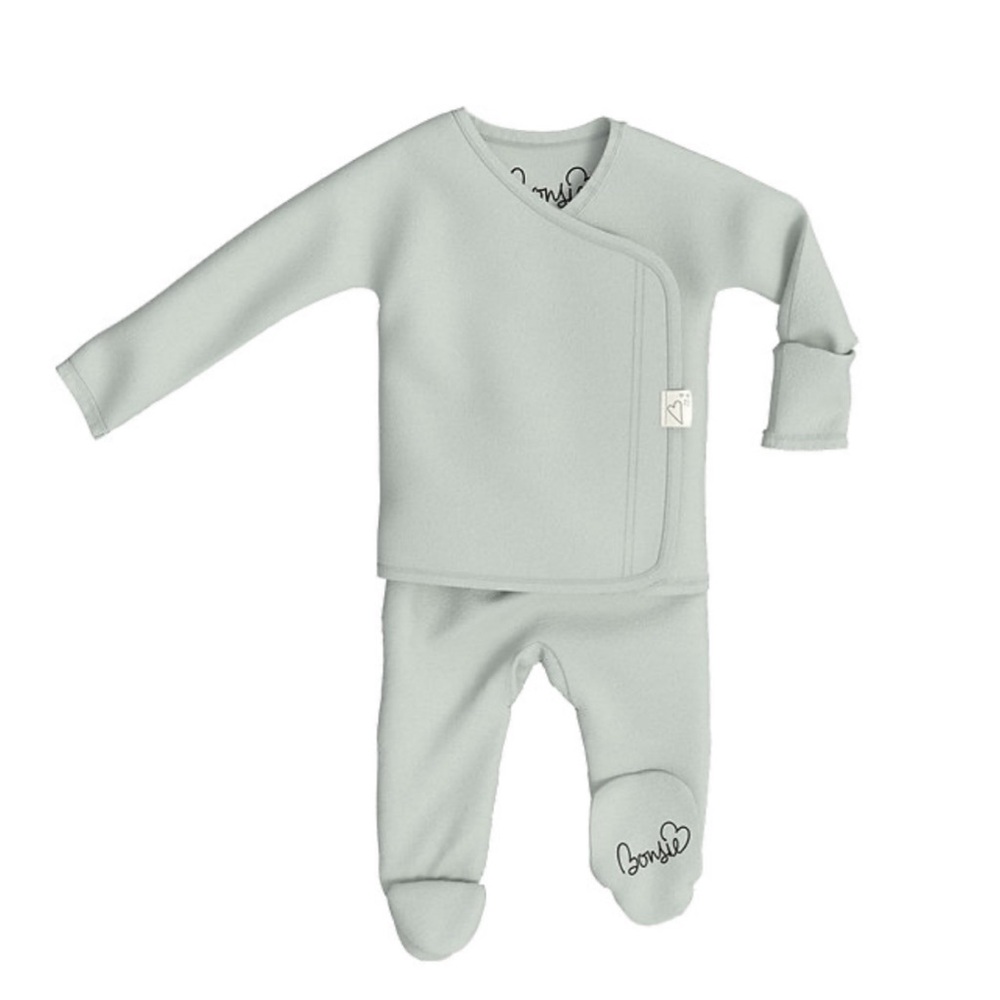 Bonsie Footie Avocado size 6-9 months never been worn washed once